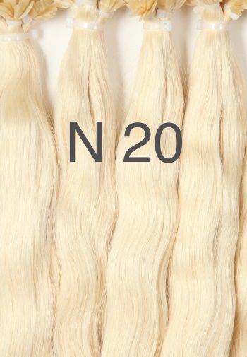 100% Naravni Lasje za podaljševanje C9  65cm 10Kom