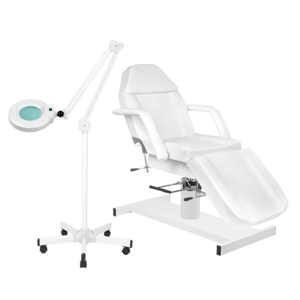 Masažni Set fotelja 210 + LED lučka s povečevalnim steklom S5