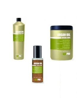Komplet Argan Oil Nega 1l Šampon+1l Maska+100ml Olje za konice