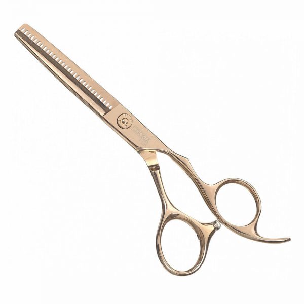 Profesionalne škarje ROSE GOLD CISORIA 5.5" EFILIRKE