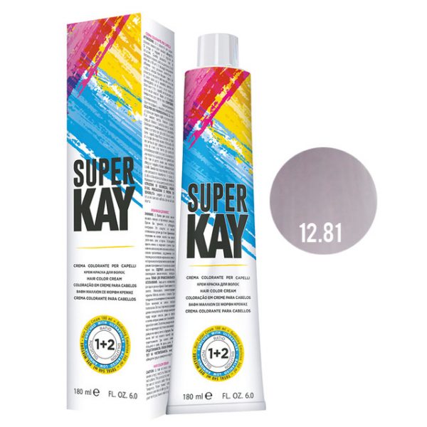 SUPERKAY Barva 180 ML - BIONDO SPECIALE CENERE PERLA