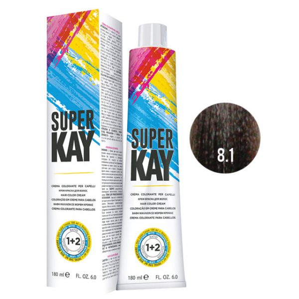 SUPERKAY Barva 180 ML - BIONDO CHIARO CENERE