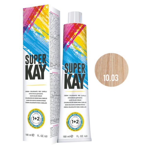 SUPERKAY Barva 180 ML - BIONDO PLATINO NATURALE CALDO