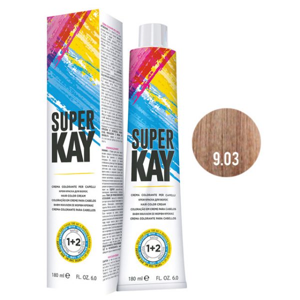SUPERKAY Barva 180 ML - BIONDO CHIARISSIMO NATURALE CALDO