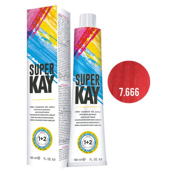 SUPERKAY Barva 180 ML - BIONDO ROSSO EXTRA INTENSO