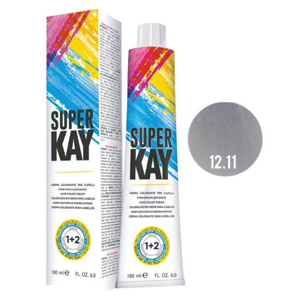 XXL SUPERKAY Barva 180 ML - 12.11 BIONDO SPECIALE CENERE INTENSO