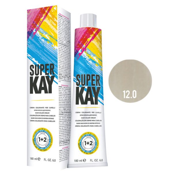 SUPERKAY Barva 180 ML - BIONDO NATURALE SUPER EXTRA PLATINO