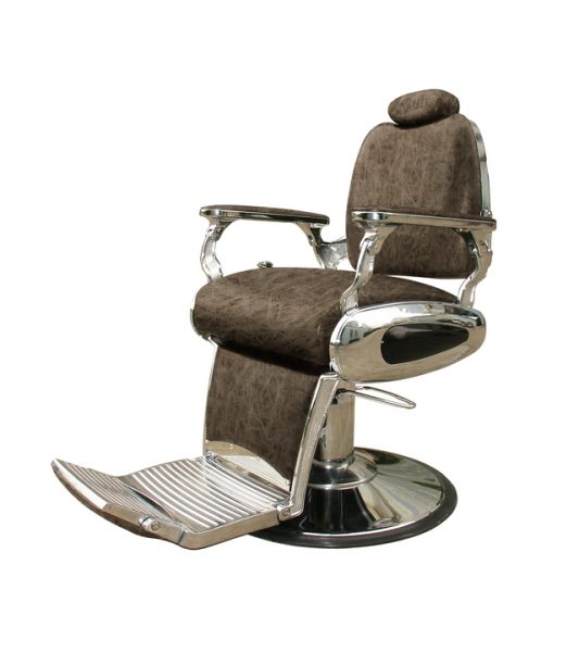 Barber stol MOTO Rjavi