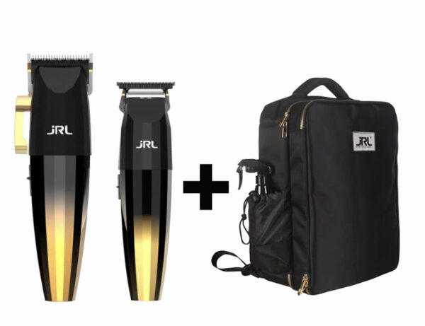 JRL Professional strojček za striženje FF2020 Gold ali Silver Collection in JRL barber nahrbtnik