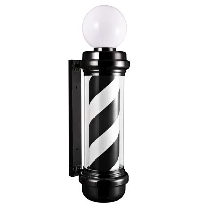 BARBER POLE  LUČ PABLO  86cm Črna