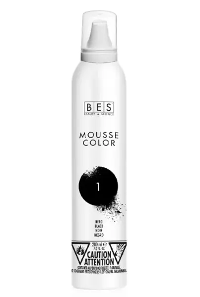 Bes barvna pena BES 200ml  1 ČRNA