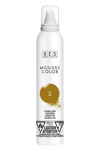 Bes barvna pena BES 200ml   5 SVETLO RJAVA