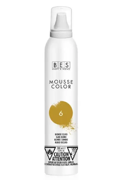 Bes barvna pena BES 200ml   6 TEMNO BLOND