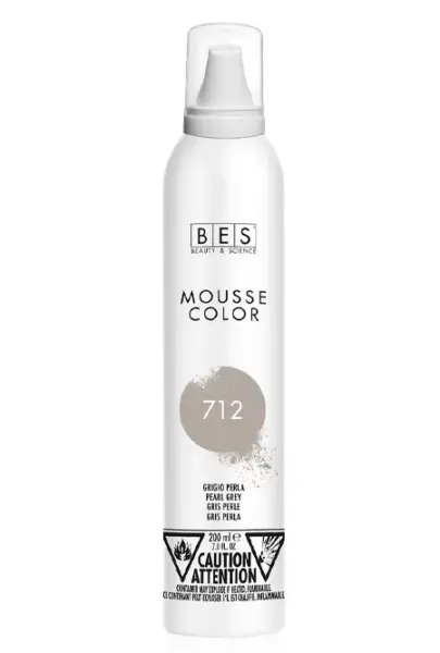 Bes barvna pena BES 200ml 712 BISERNO SIVA
