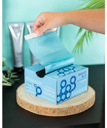 Alu folia Framar 5x11 Pop Up Lističi (500kom) BADASS BLUE