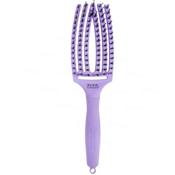 Krtača za razčesavanje Olivia Garden Fingerbrush M Viola