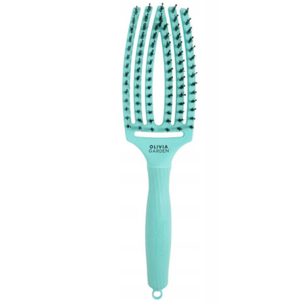 Krtača za razčesavanje Olivia Garden Fingerbrush M  Mint