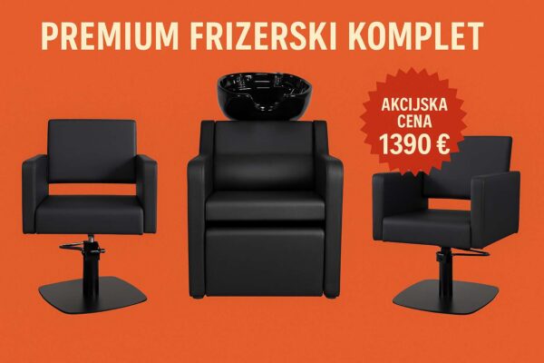 Frizerski komplet PREMIUM BS (el.dvig nog)