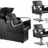 Frizerski komplet NOUVELLE (1x Umivalnik, 2x Hidravljični Stol, 2x Stojalo za noge)ENZ