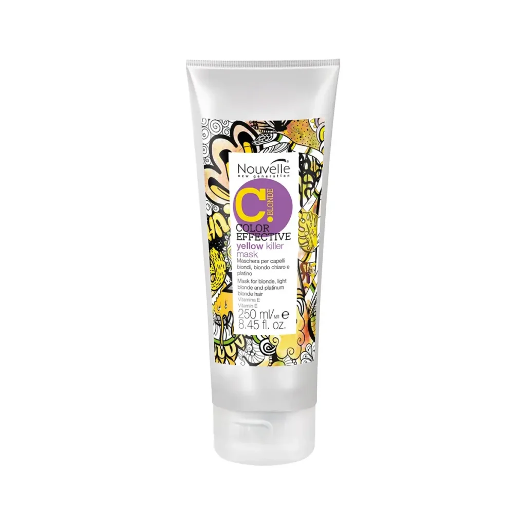 YELLOW KILER Mask, Maska za izbijanje rumenega tona, 250ml