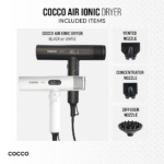 Cocco Air Ionic Dryer Sušilec las Beli