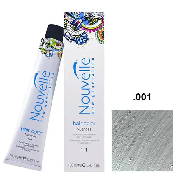 Nouvelle New Metallum poltrajna barva (100ml) Silver sun, .001 TONER