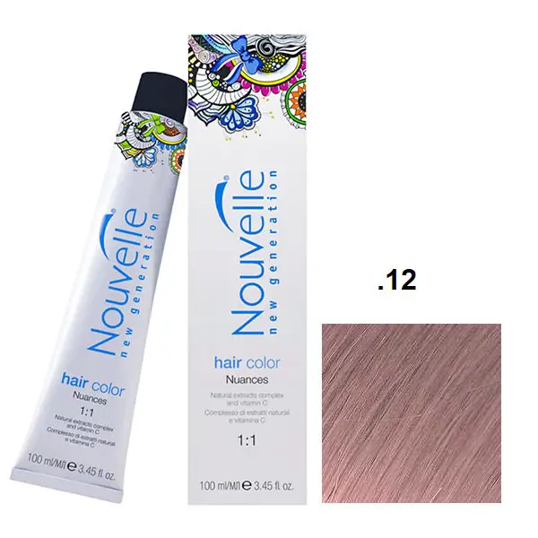 Nouvelle New Metallum poltrajna barva (100ml) ,Light Desire, .12 TONER