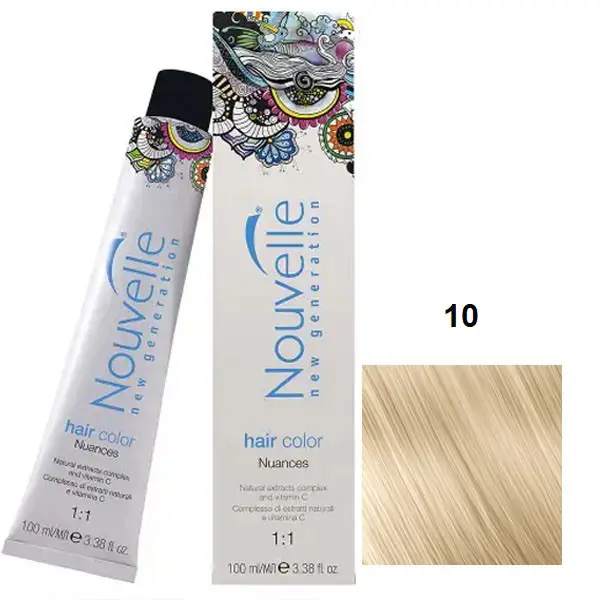 Profesionalna barva NOUVELLE 100ml N10
