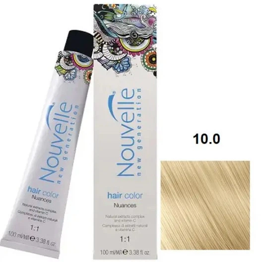 Profesionalna barva NOUVELLE 100ml 10.0