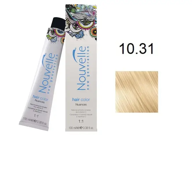 Profesionalna barva NOUVELLE 100ml 10.31