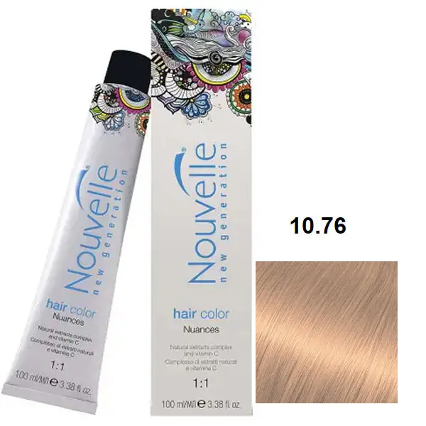 Profesionalna barva NOUVELLE 100ml 10.76