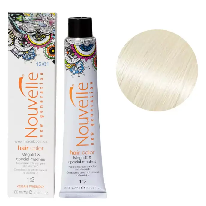 Profesionalna barva NOUVELLE 100ml 12.01