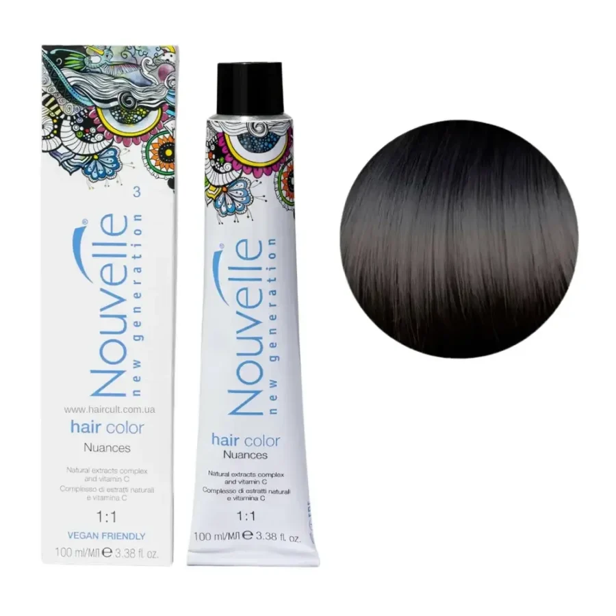 Profesionalna barva NOUVELLE 100ml N3