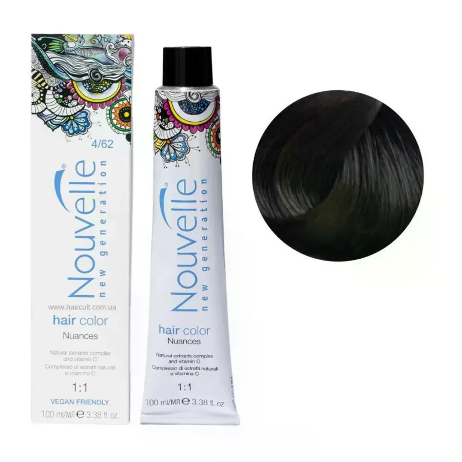 Profesionalna barva NOUVELLE 100ml 4.62