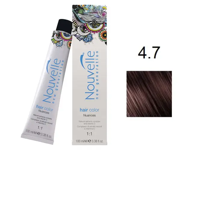 Profesionalna barva NOUVELLE 100ml 4.7