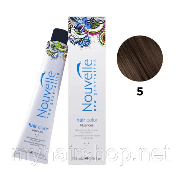 Profesionalna barva NOUVELLE 100ml N5