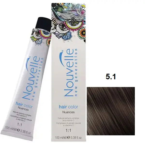 Profesionalna barva NOUVELLE 100ml 5.1