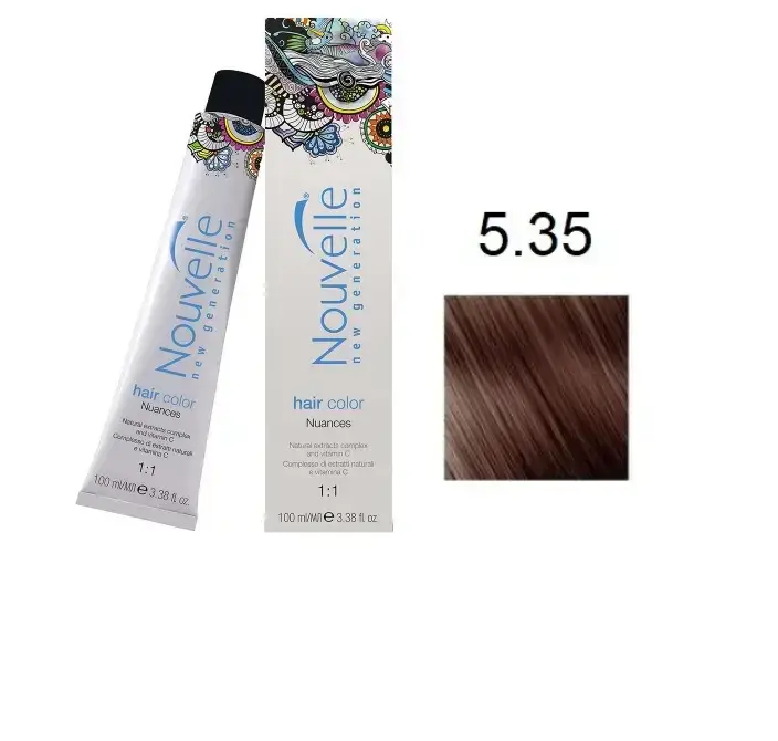 Profesionalna barva NOUVELLE 100ml 5.35