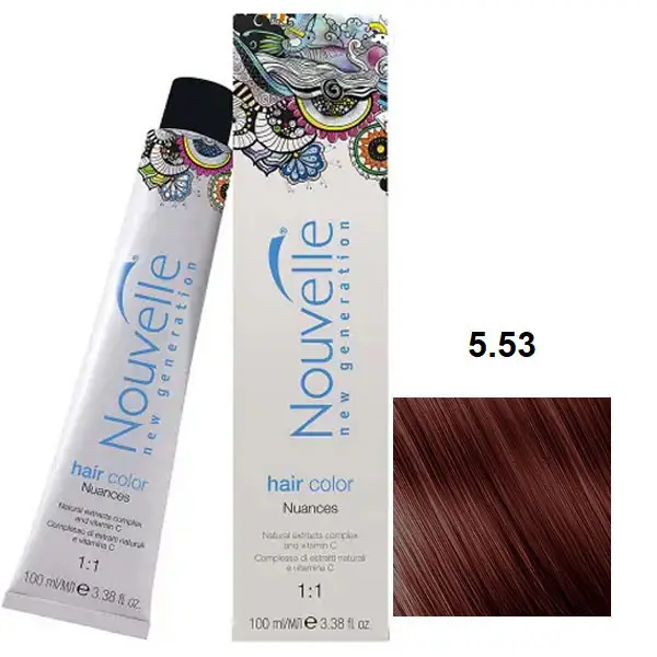 Profesionalna barva NOUVELLE 100ml 5.53