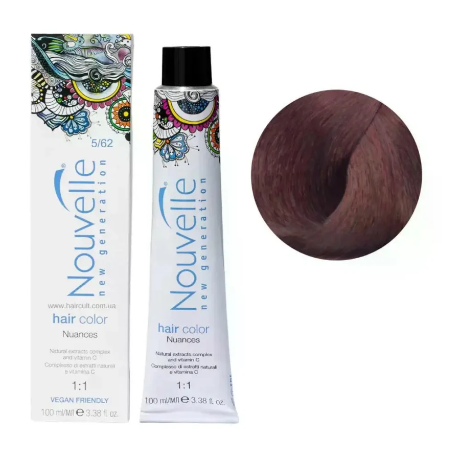 Profesionalna barva NOUVELLE 100ml 5.62