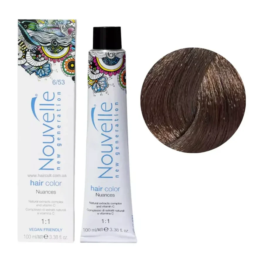 Profesionalna barva NOUVELLE 100ml 6.53