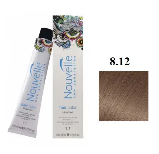 Profesionalna barva NOUVELLE 100ml 8.12