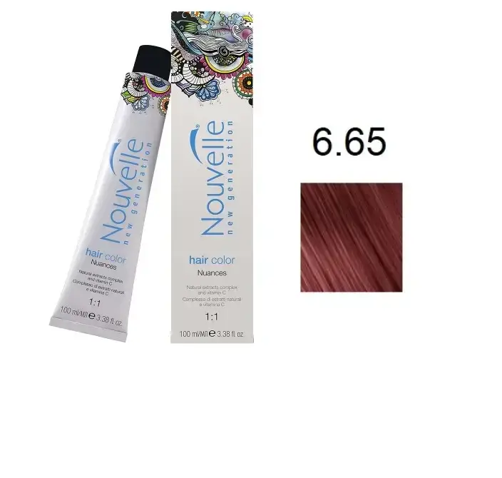 Profesionalna barva NOUVELLE 100ml 6.65
