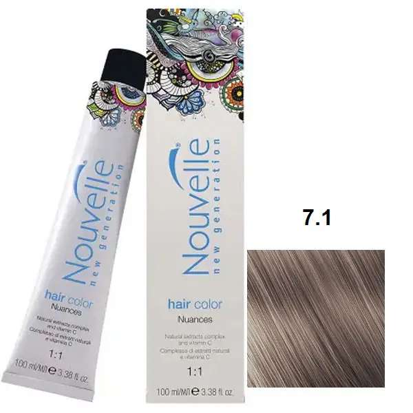 Profesionalna barva NOUVELLE 100ml 7.1