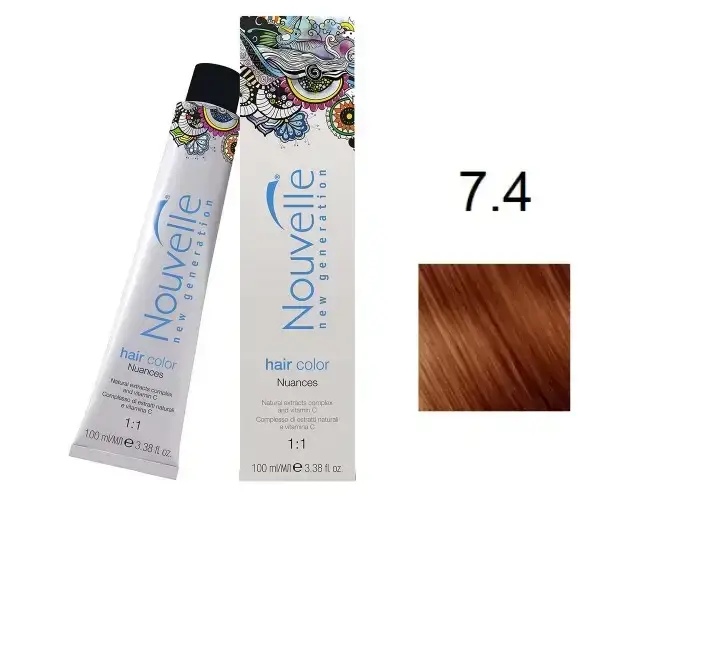 Profesionalna barva NOUVELLE 100ml 7.4