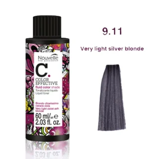Toner 60ml  9.11 Zelo svetlo srebrno blond