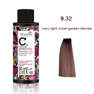 Toner 60ml  9.32 Zelo svetlo vijolična zlato blond